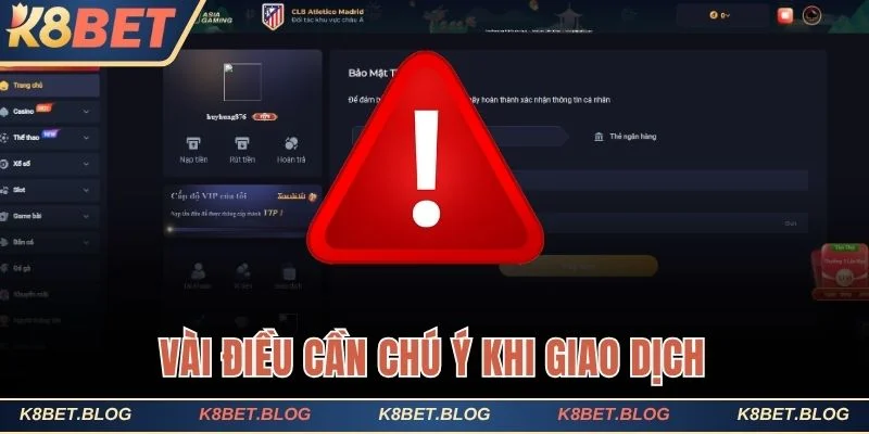 3 điểm cần lưu ý và cách khắc phục khi giao dịch 