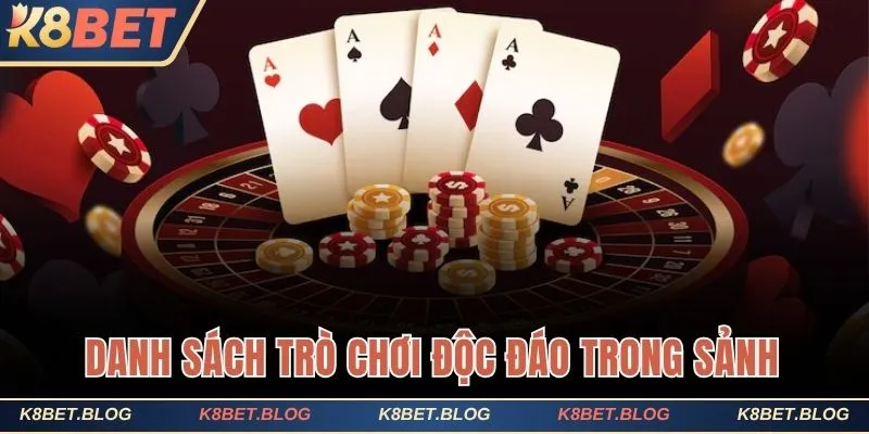 Danh sách trò chơi đặc sắc trong Evolution