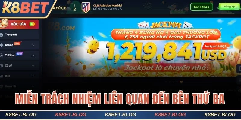 Loại trừ nghĩa vụ hỗ trợ liên quan đến bên thứ ba