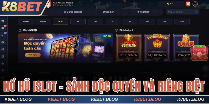 Nổ hũ iSlot