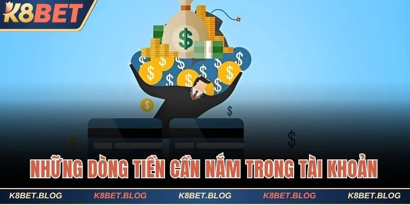 Tìm hiểu những dòng tiền trong tài khoản của bạn 