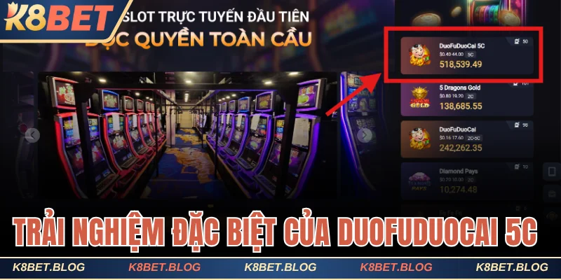 Trải nghiệm đặc biệt của DuoFuDuoCai 5C 